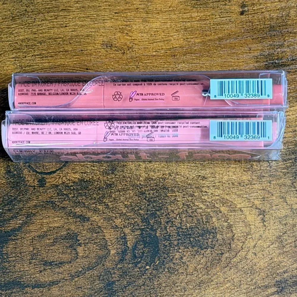 💖 About-Face Lip Color Butter Duo Guava Crush + Pink Piña, NEW and boxed